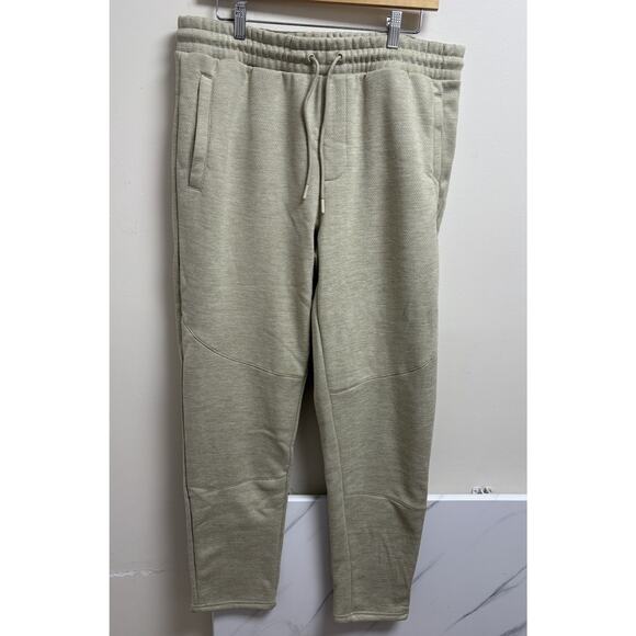 Spyder Proweb Jogger Pants Men’s Large Tan Elastic Lounge Athletic - Picture 1 of 5